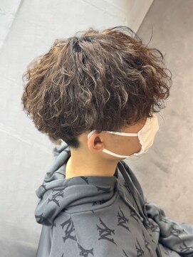 アンディ 御堂筋なんば店(ANDY) メンズパーマ波巻きツイストスパイラルツーブロ