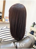 カットカラー髪質改善トリートメント