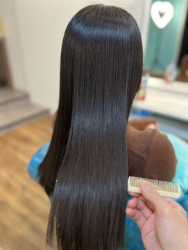 アメイズトーキョー 札幌大通(Amaz! tokyo) 小顔ネビージュワンレン/縮毛矯正/髪質改善/ツヤ髪/くせ毛