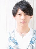 アッシュブラック斜めバングフェザーマッシュg戸田公園