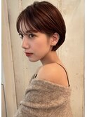 大人ショート/ひし形ショート/小顔ショート/耳かけショート