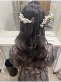 【ヘアアレンジ、いわき髪質改善オージュア取扱店】