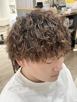 エメヘアデザイン ルイス(Aimer Hair Design Lewis)&nbsp;ツイストスパイラルパーマ/メンズパーマ/弘前市