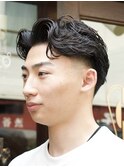 Taper Fade×Perm style