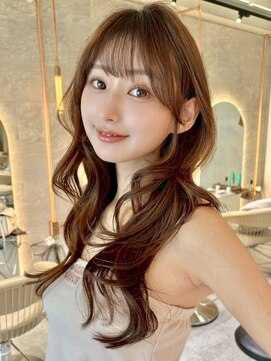 レーヴバイロンド 仙台(Reve by Lond) レイヤーカット大人ガーリー髪質改善ミディアムレイヤーカット