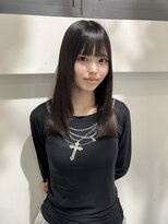 アゲハヘアー(ageha hair)&nbsp;韓国レイヤー×ぱっつん前髪