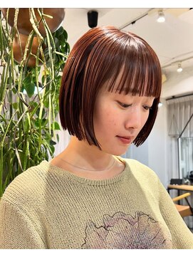 ロマリア ヒルズ 表参道 原宿(Lomalia HILLS) 暗めカラー/グランマッシュ/フェイスフレーミング[表参道]