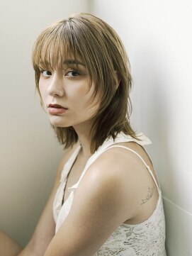 エミュ 表参道 青山(emu) 【emu井上信洋】顔まわりアンニュイマッシュウルフ【エミュ】