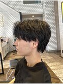 センターパート×刈り上げない［9月］