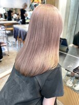 サンクプロジェクト(cinq PROJECT)&nbsp;ミルクティーベージュダブルカラーハイトーンレイヤーカット韓国