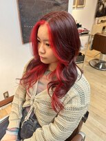 カットハウス ルーシーズ(CUT HOUSE RUCY'S)&nbsp;インナー/フェイスフレーミング/デザインカラー/ロングレイヤー