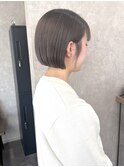 ミニボブ × シルバーグレージュ【千葉優希】