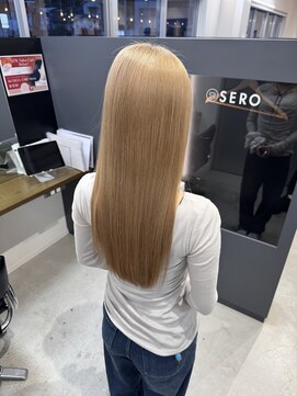 セロ 東辻井店(SERO) 【セロ東辻井】ハイトーン/ミルクティーベージュ/ケアブリーチ