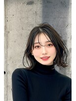 ウィールール 白石店(WE RULE)&nbsp;大人ナチュラルくびれボブ×シースルーバング