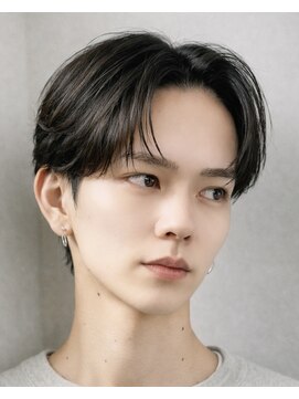 ポーチバイハニー オモテサンドウ(PORCH by HONEY omotesando) 横浜/フェザーパーマ/センターパート/曲がる縮毛矯正/韓国