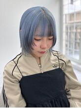 イミュ(IMMU) ボブレイヤー×デザインカラー