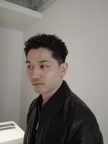プールサイド(POOLSIDE)&nbsp;メンズパーマ　オールバックパーマ　福岡　博多区　吉塚　千代