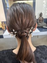 ヘッドショップパワープラス&nbsp;結婚式お呼ばれヘアセット♪