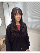 ほきもと美容室&nbsp;ロングスパイラルパーマ