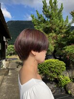 エン(en)&nbsp;ハンサムショート×セクションカラー