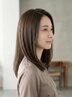 【大人女性の艶カラー】カット＋カラー＋デトックスTR