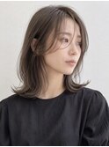 レイヤーカット/透明感カラー/髪質改善トリートメント