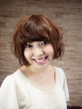 ヘアーデザインレコロ(hair design RECOLO) クセっ毛ボブ
