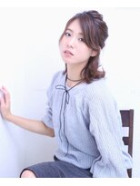 フロール(florun)&nbsp;【florun.】くるりんぱの簡単ハーフアップ