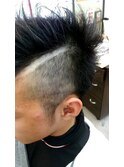 お祭りヘアー
