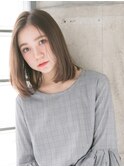 ミルクティベージュのふんわりフェミニンミディ☆