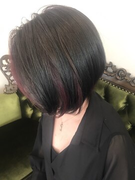 アジュリー(Ajuly) ツーブロックボブ×インナーカラー