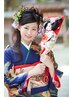 【お正月着付け】ヘア＆振袖着付け…17060円　[1～3日5：00～12：30受付]