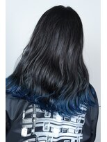 クリップ ジョイント ゴッド(CLIP JOINT GOD)&nbsp;ブルー裾カラー