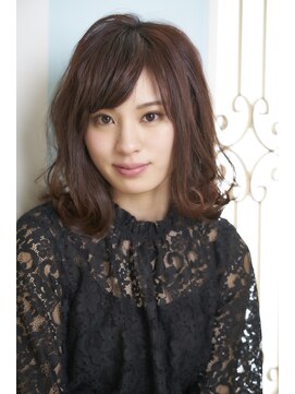 ノアエクレ 銀座(noah ecle) 大人可愛い☆ゆるクシャミディアム