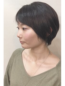 レセ 南柏店(Laissez) スッキリショート/黒髪ショート/上品ショートボブ【レセ南柏店】