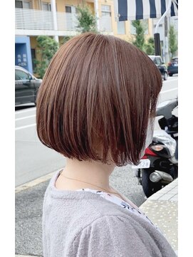 ベローチェ 首が細く見えちゃう♪セピアボブ