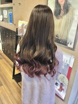 パッション 石巻蛇田店(PASSION) 可愛い♪パープルカラーグラデーション