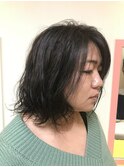 エアウェーブのミディアムウェーブスタイル