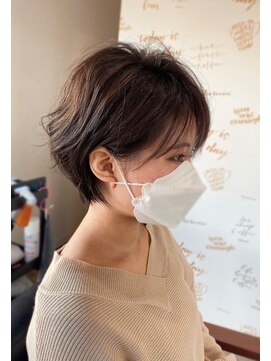 ヘアブロス(hair BROS) ショートパーマ