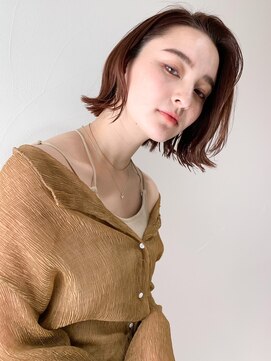 クラン(Chlan) ナチュラルモテ髪☆ゆる巻きフリンジボブ