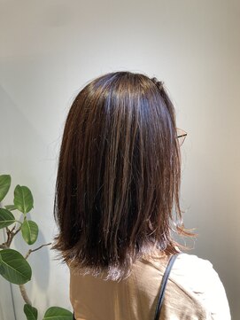 キー(KEY) 白髪ぼかしカラー