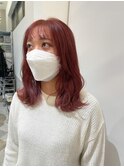 #ピンク#ブリーチ#髪質改善
