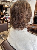 手入れが楽になるウルフパーマ　【延山styling】
