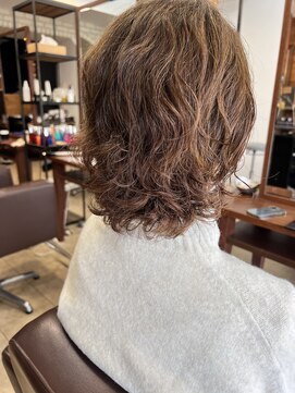 ラブリッシュ(LOVERICHE) 手入れが楽になるウルフパーマ　【延山styling】