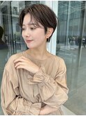 【春日美月】女性らしさ◎柔らかハンサムショート