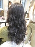 低温デジタルパーマで作るウェーブパーマ　(銀座)