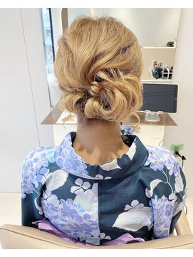 ビオラバイフーガ 綱島(Viola by FUGA) 浴衣アップアレンジ