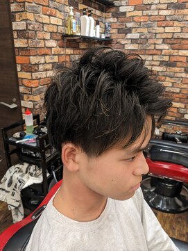 セカンド髪チョス 南浦和店(2ND 髪 chos) ツーブロックx7:3風