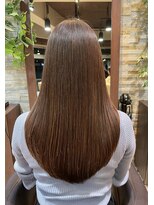 オーガニックサロン フェイス 梅田店(organic salon face)&nbsp;艶感UPベージュカラー