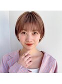 小顔ショート/マッシュショート/似合わせカット/ショートヘア